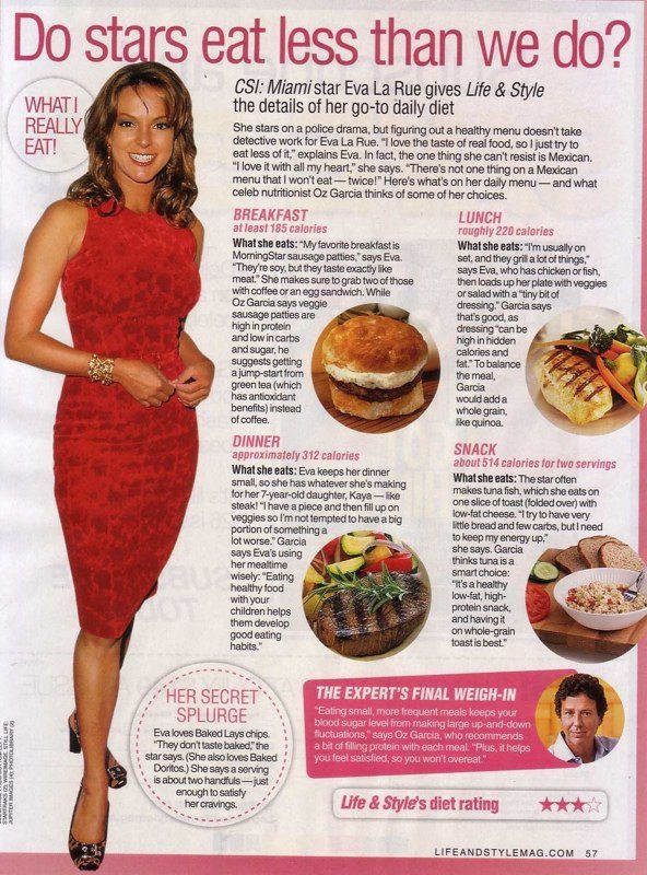 Life & Style Magazine: January 26, 2009 | One Planet | Eva LaRue