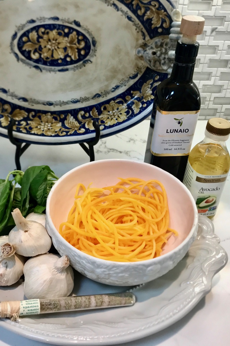 Michelin Starred Chef's Cherry Tomato Marinara With Butternut Squash Noodles